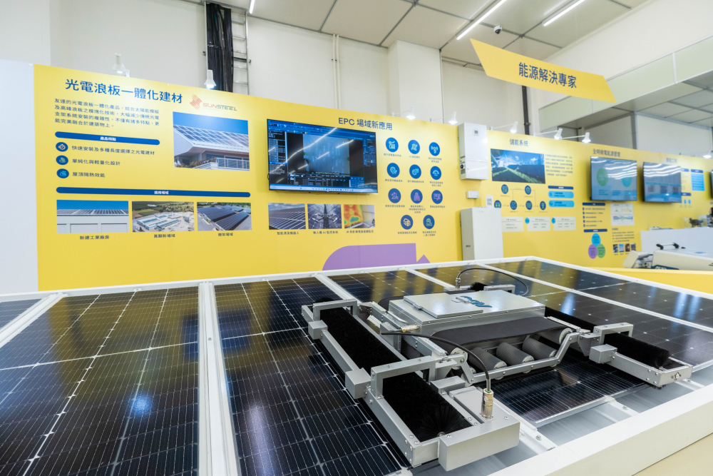 東升國際積極沖刺再生能源，在太陽光電案場的建置擴及全臺，預計2023年累計完工建置光電裝置量將超過500MW，擠身全臺五大光電系統建置商之列
